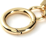 Peanuts 70th Anniversary Double Ring Metal Key Chain - Snoopy Hugs Heart