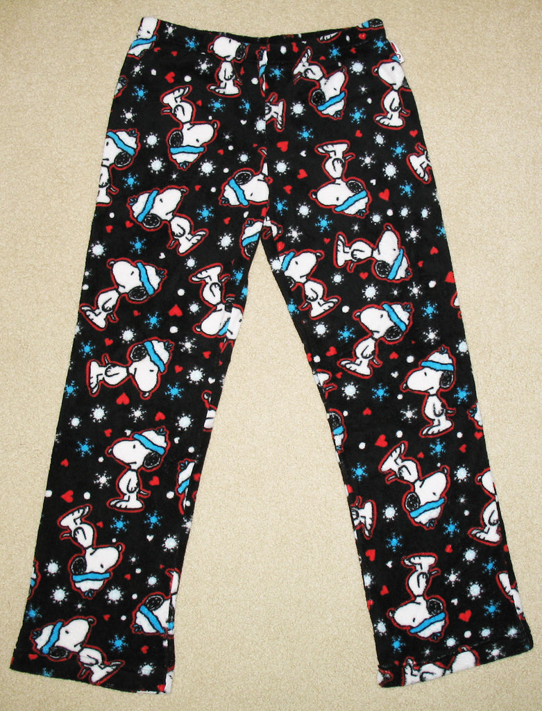 Snoopy Fleece Lounge Pants (Women's Large/Runs Small)