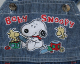 Baby Snoopy Denim Toddler Overalls (3-6 Months)