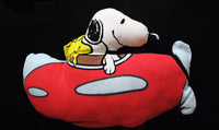 Snoopy Airplane Pilot Large Pillow Doll