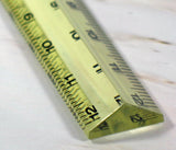 Snoopy 12cm Triangular Acrylic Ruler
