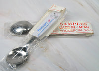 Snoopy Child Size Stainless Steel Spoon With Melamine Handle (One) - JAPANESE SAMPLE!