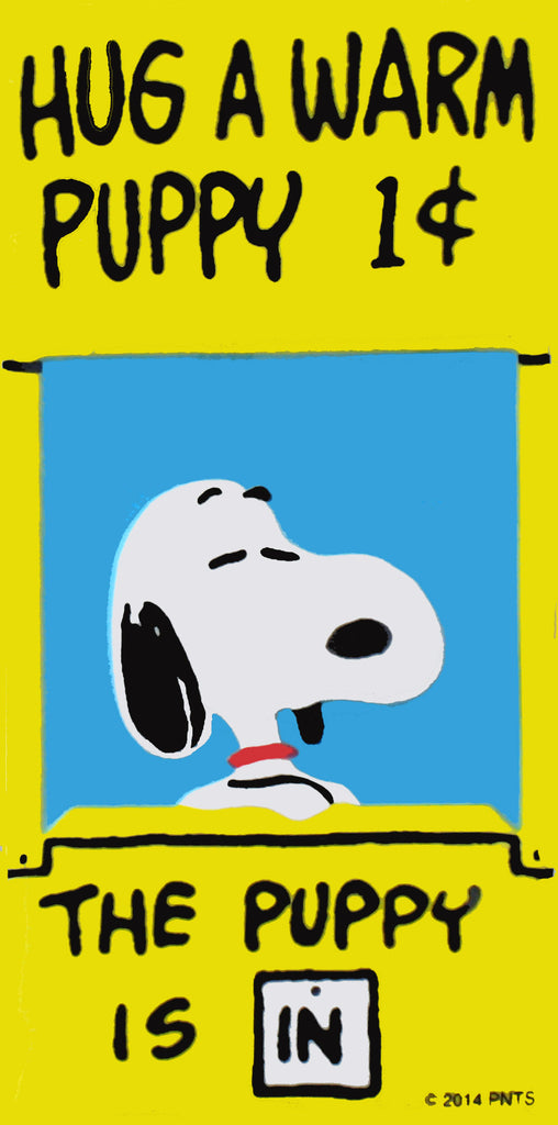Peanuts Puffy Vinyl 3 Sticker - Snoopy Walking (Great For Scrapbookin