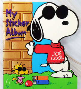 Snoopy Joe Cool Reusable Sticker Album