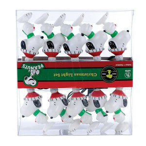 Snoopy Santa String Light Set