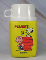 Charlie Brown and Snoopy Vintage Thermos Bottle (Near Mint)