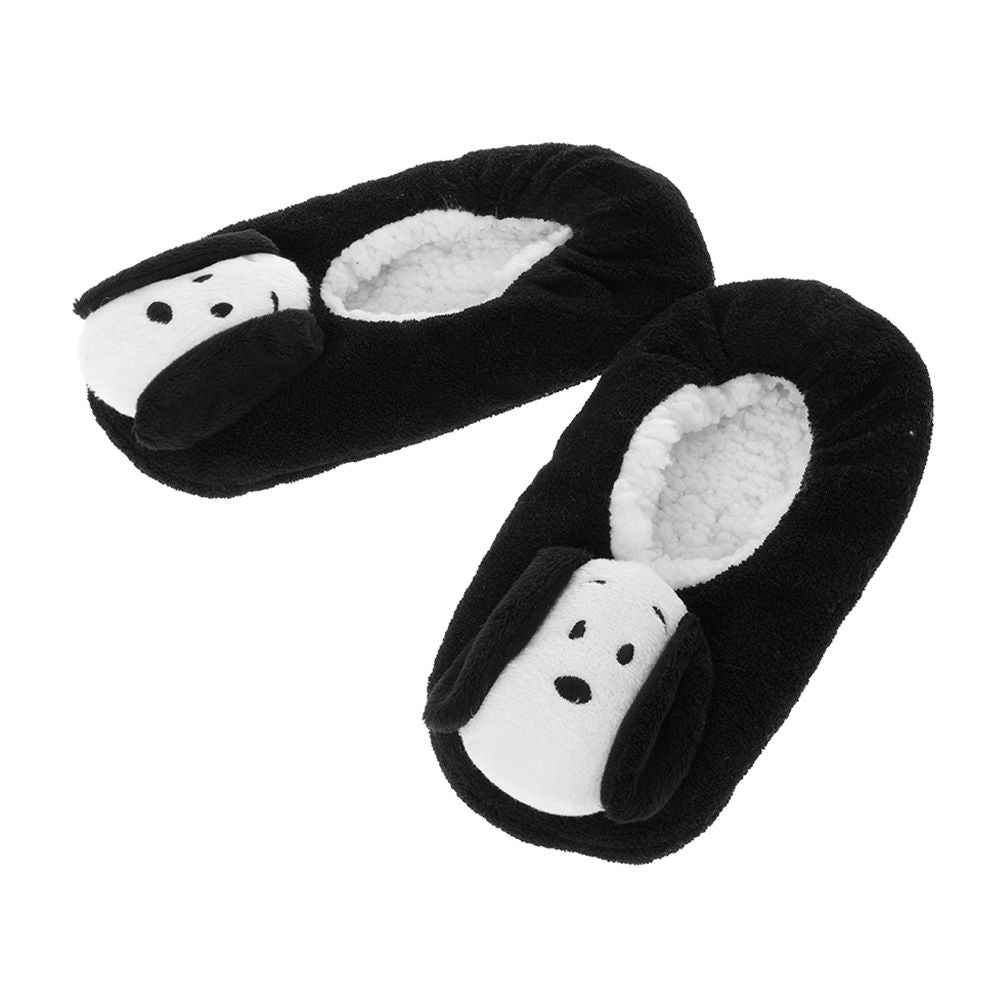 Snoopy Face Plush Kids Slippers