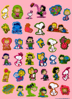 Peanuts Gang Puffy Epoxy (Vinyl) Stickers - Great For Scrapbooking!