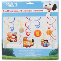 Peanuts Swirl Decorations