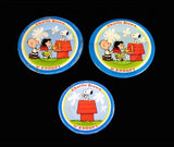 Charlie Brown and Snoopy tin dish set
