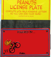 WOODSTOCK Vintage Mini Tin License Plate