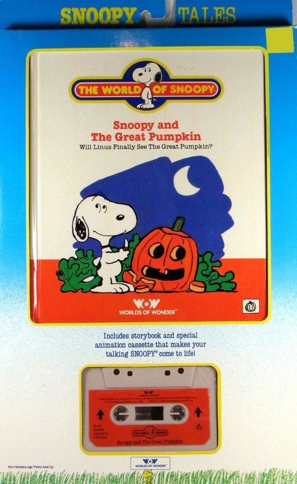 Worlds Of Wonder Snoopy Book And Tape Set - Snoopy And The Great