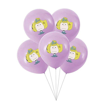 Peanuts Latex Balloon - Sally (Single) (Air Fill/NOT Helium) - snoopn4pnuts.com
