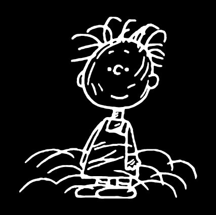 Pig Pen Die - Cut Vinyl Decal - White - snoopn4pnuts.com