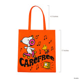 Snoopy Reusable Non-Woven Large Tote Bag