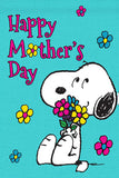 Peanuts Double-Sided Flag - Snoopy Happy Mother's Day