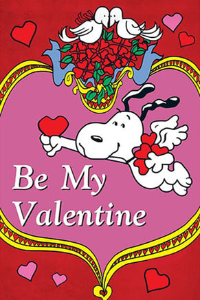 Peanuts Double - Sided Flag - Irresistible Snoopy - snoopn4pnuts.com