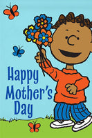 Peanuts Double-Sided Flag - Franklin Happy Mother's Day