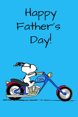 Peanuts Double - Sided Flag - Happy Father's Day - snoopn4pnuts.com