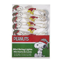 Peanuts Mini String Christmas Lights - snoopn4pnuts.com