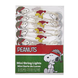Peanuts Mini String Christmas Lights
