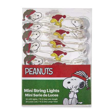 Peanuts Mini String Christmas Lights - snoopn4pnuts.com