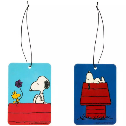 Snoopy Vanilla Air Freshener (A Different Design On Each Side) - snoopn4pnuts.com