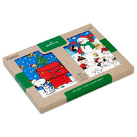 Peanuts Inspirational Christmas Card Set With Glitter Accents - snoopn4pnuts.com