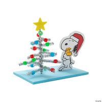 Snoopy 3-D Christmas Tree Craft Kit