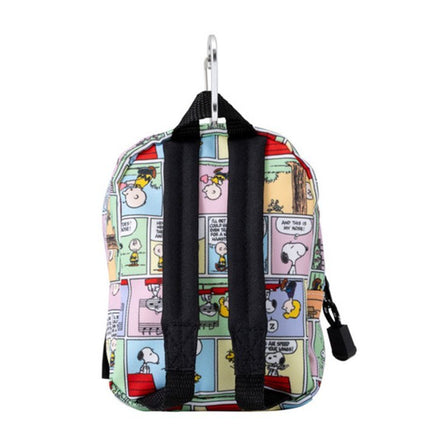 Peanuts Snoopy Mini Backpack (Great For Cosmetics, Cell Phones, Money, and Even Use On Plush Dolls!) - snoopn4pnuts.com