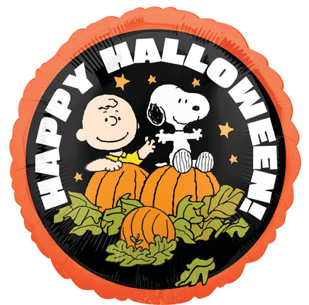 Peanuts 2 - Sided Mylar or Air Fill Balloon - Happy Halloween! - snoopn4pnuts.com