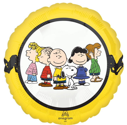 Peanuts Gang 2 - Sided Mylar or Air Fill Balloon - snoopn4pnuts.com