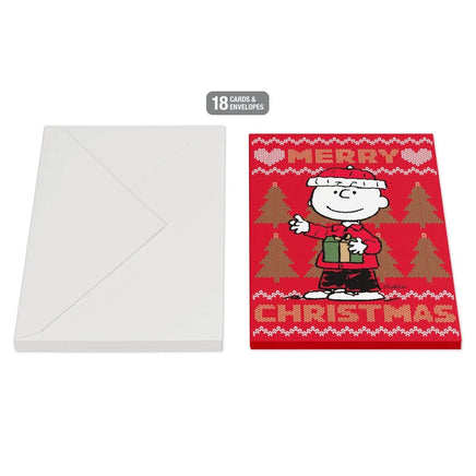 Peanuts Inspirational Christmas Card Set With Metallic Foil Accents - snoopn4pnuts.com