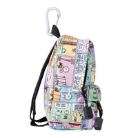 Peanuts Snoopy Mini Backpack (Great For Cosmetics, Cell Phones, Money, and Even Use On Plush Dolls!) - snoopn4pnuts.com
