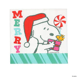 Snoopy Christmas Luncheon / Dessert Napkins - snoopn4pnuts.com