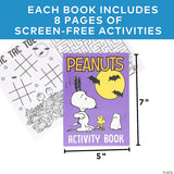 Peanuts Halloween Activity Book - Great Party Favors!