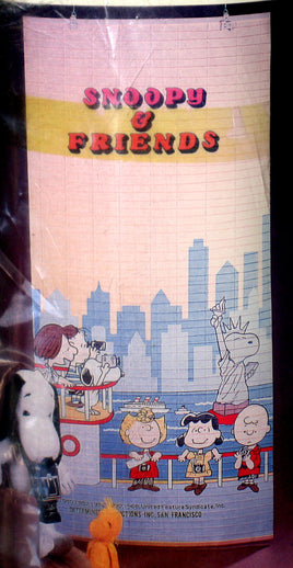 Snoopy Vintage Shoji Corded Blinds / Room Divider / Wall Decor - Snoopy and Friends RARE! - snoopn4pnuts.com