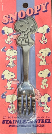 Snoopy Vintage Stainless Steel Engraved Child Size Fork - snoopn4pnuts.com