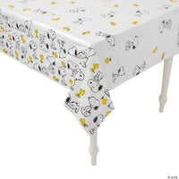 Snoopy and Woodstock Reusable Plastic Table Cover