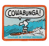 Charles M. Schulz Museum Patch -  Cowabunga!