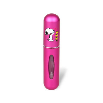 Snoopy Mini Portable Purse/Pocket - Size Perfume Spray Bottle With Metal Case - snoopn4pnuts.com
