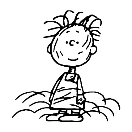 Pig Pen Die - Cut Vinyl Decal - Black - snoopn4pnuts.com