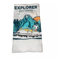 Snoopy Beagle Scout Sleeping Bag With Drawstring Storage Bag - Explorer - snoopn4pnuts.com