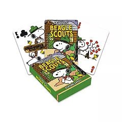 Snoopy Beagle Scout Playing Cards - snoopn4pnuts.com