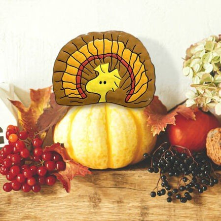 Peanuts Hammered Metal Halloween Pumpkin Press - In Decor - Woodstock Turkey - snoopn4pnuts.com