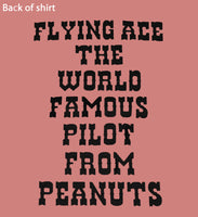 Snoopy Flying Ace 2 - Sided T-Shirt - snoopn4pnuts.com