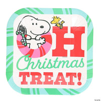 Snoopy Christmas Luncheon Plates (Repackaged) - snoopn4pnuts.com