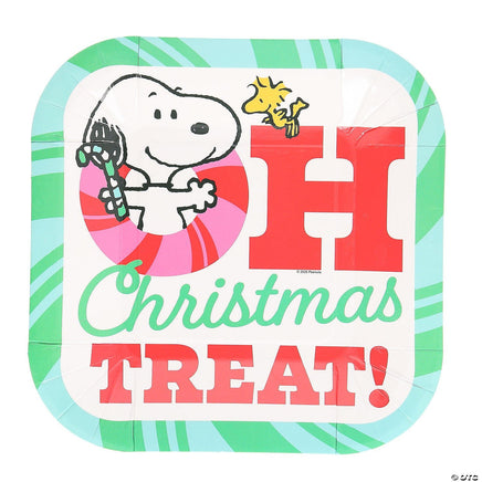 Snoopy Christmas Luncheon Plates (Repackaged) - snoopn4pnuts.com