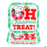 Snoopy Christmas Luncheon Plates (Repackaged) - snoopn4pnuts.com