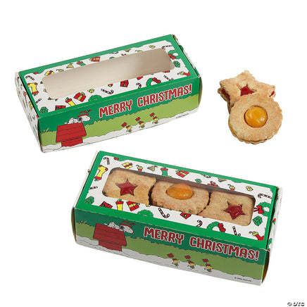 Peanuts Merry Christmas Cookie Treat Boxes (Set of 4) - snoopn4pnuts.com